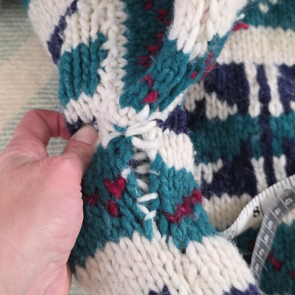 Vintage Alma Knit Wool Cardigan Jacket - Picture 12 of 12
